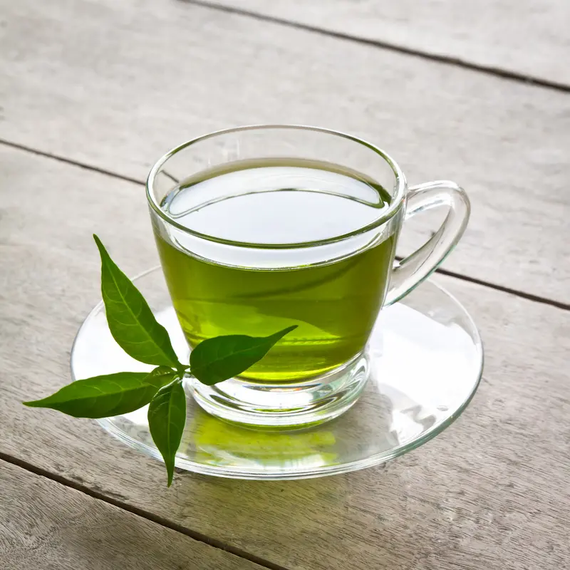 té verde para desinflamar la cara